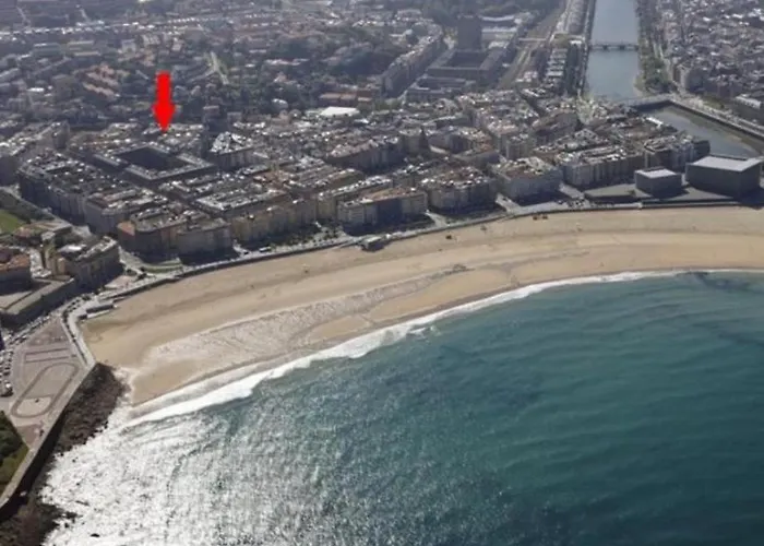 Gros Zurriola Wifi Terrace Parking 20e Night Apartamento *