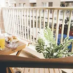 Gros Zurriola Wifi Terrace Parking 20e Night 아파트 *